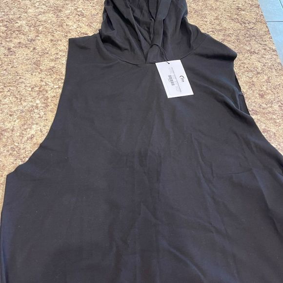 ZYIA Other - Men Black Champion cutoff hoodie